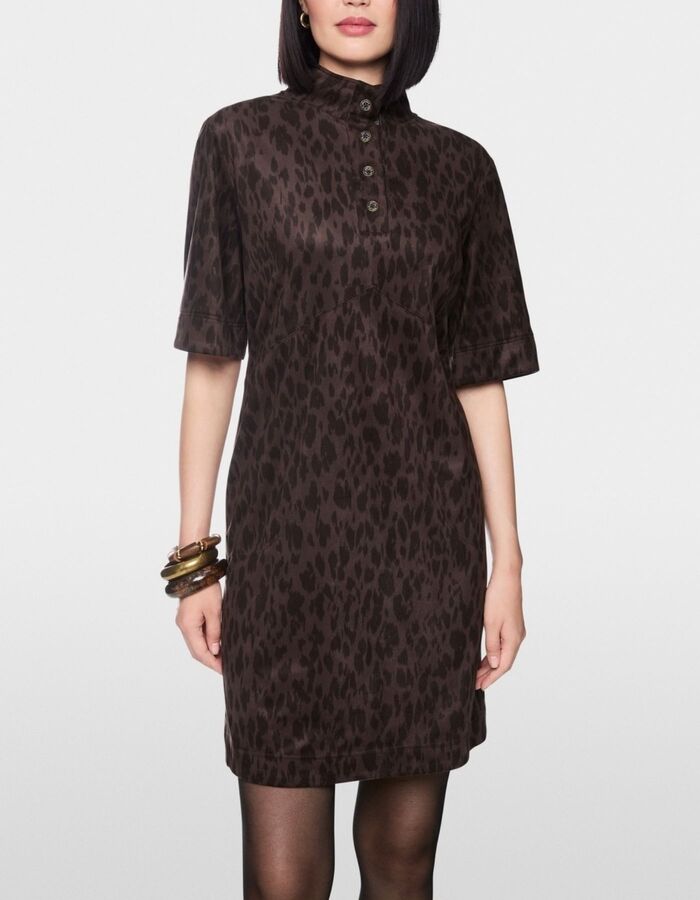 Marccain kleed bruin