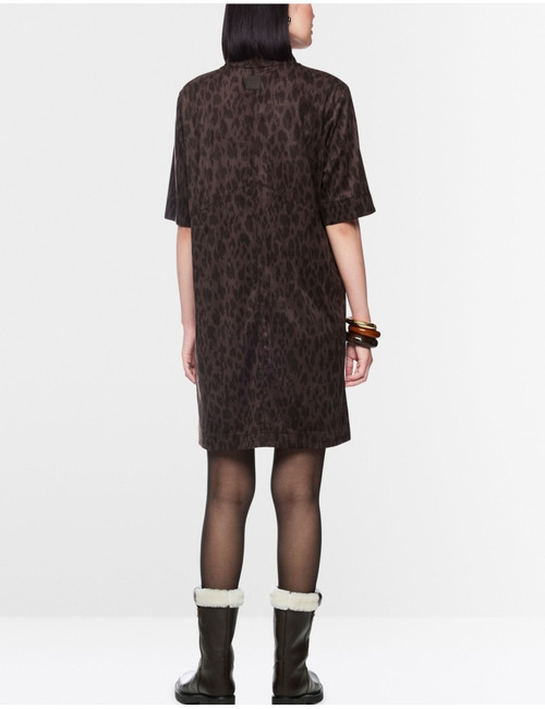 Marccain kleed bruin