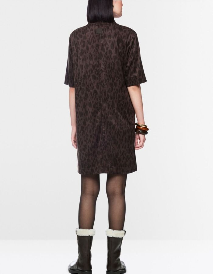 Marccain kleed bruin