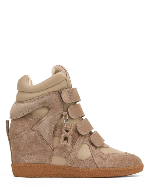 Nokwol sneaker taupe
