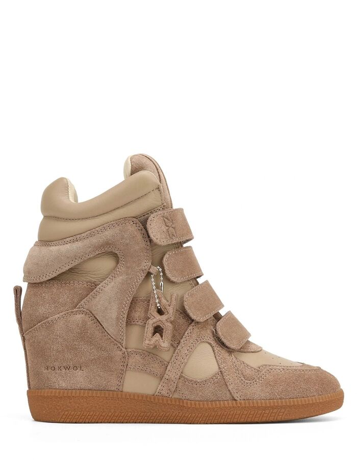 Nokwol sneaker taupe