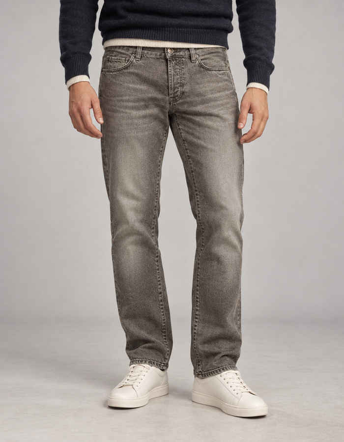 Barmas regular fit jeans groen