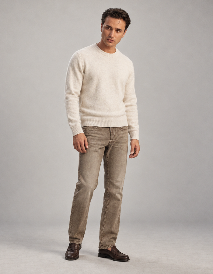 Barmas regular fit jeans beige