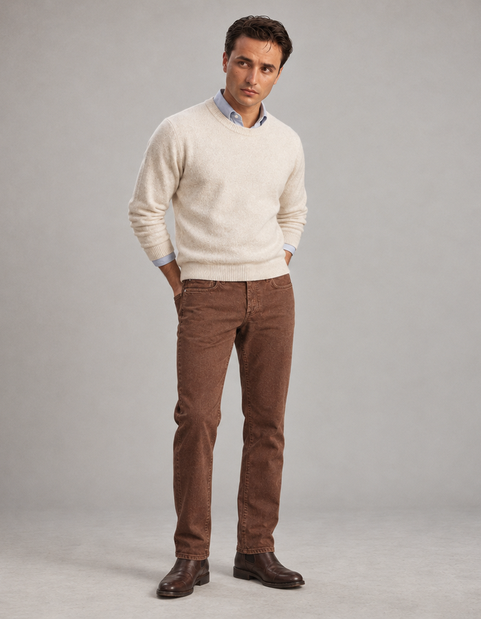 Barmas regular fit jeans roest