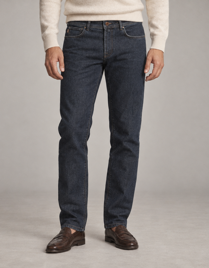 Berwich regular fit jeans beige