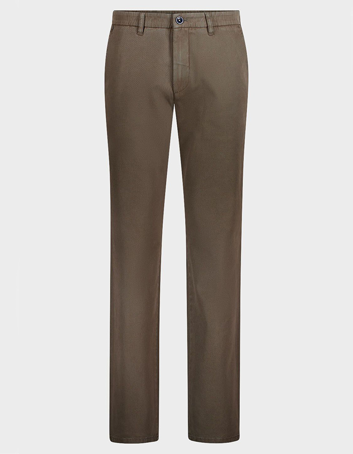 Bobby chino met TENCEL™ en stretch lichtbruin