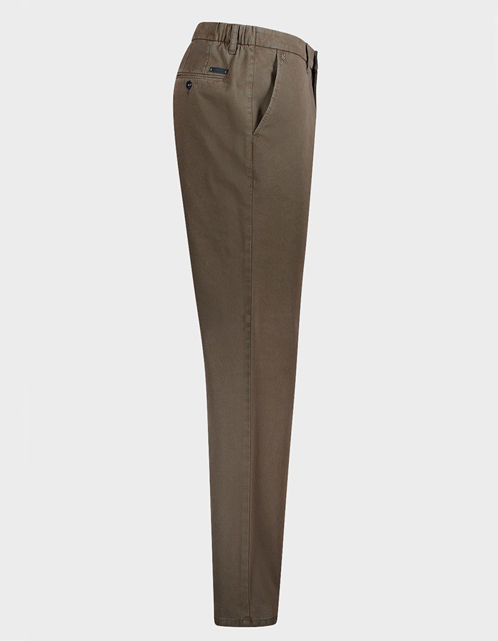 Bobby chino met TENCEL™ en stretch lichtbruin