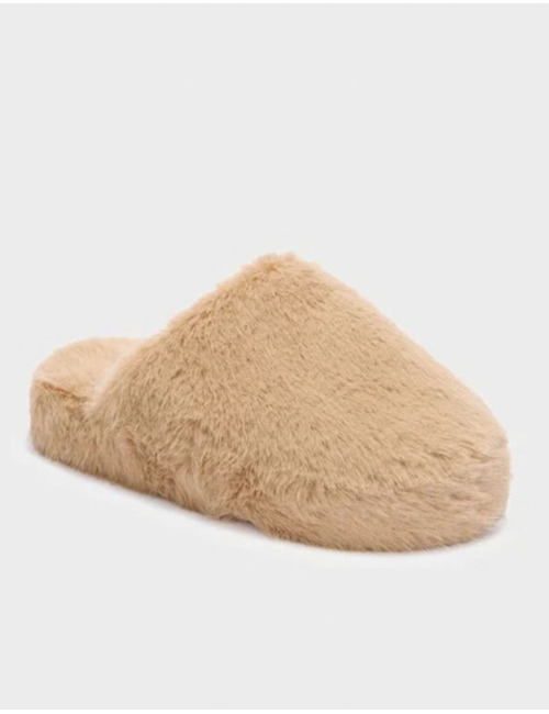 Scholl pantoufles beige