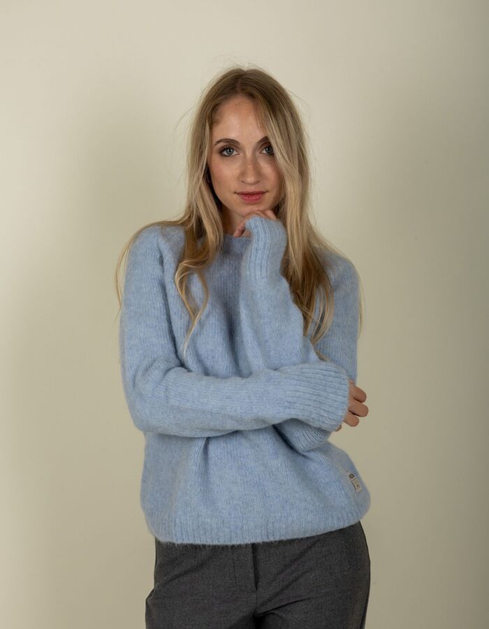 Moscow pull blauw
