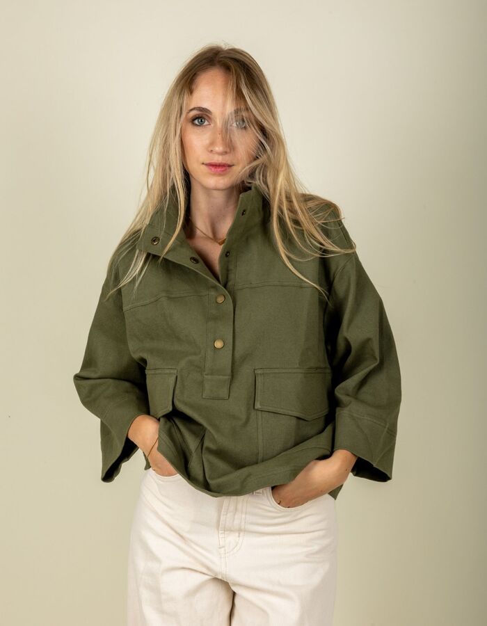 Neo Noir jas groen