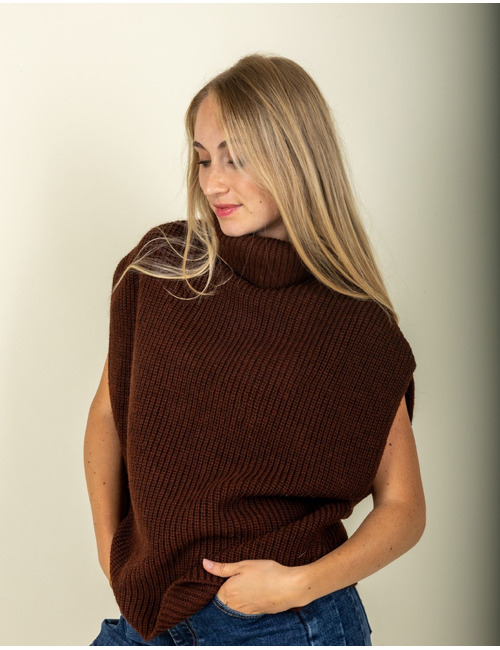 Amelie Amelie pull bruin