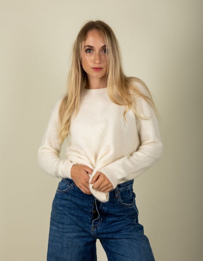 Esthème O. pull ecru