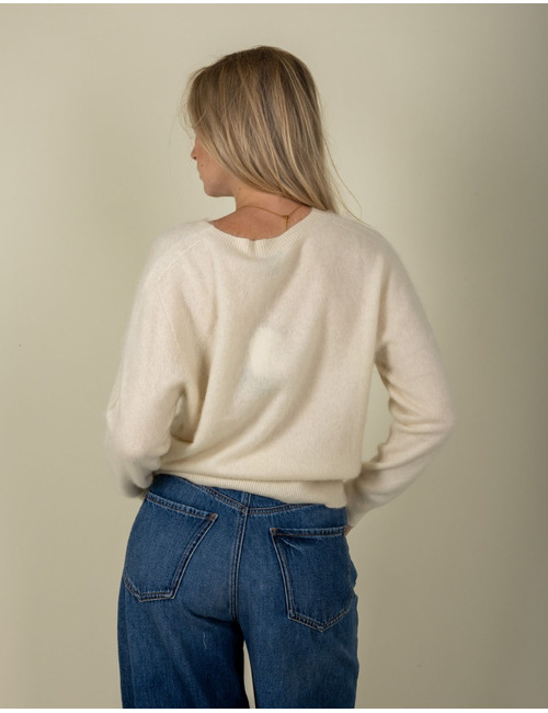 Esthème O. pull ecru