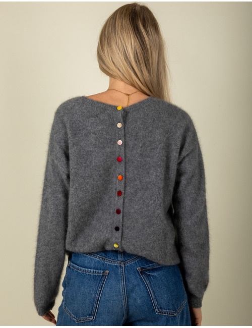 Esthème O. pull grijs