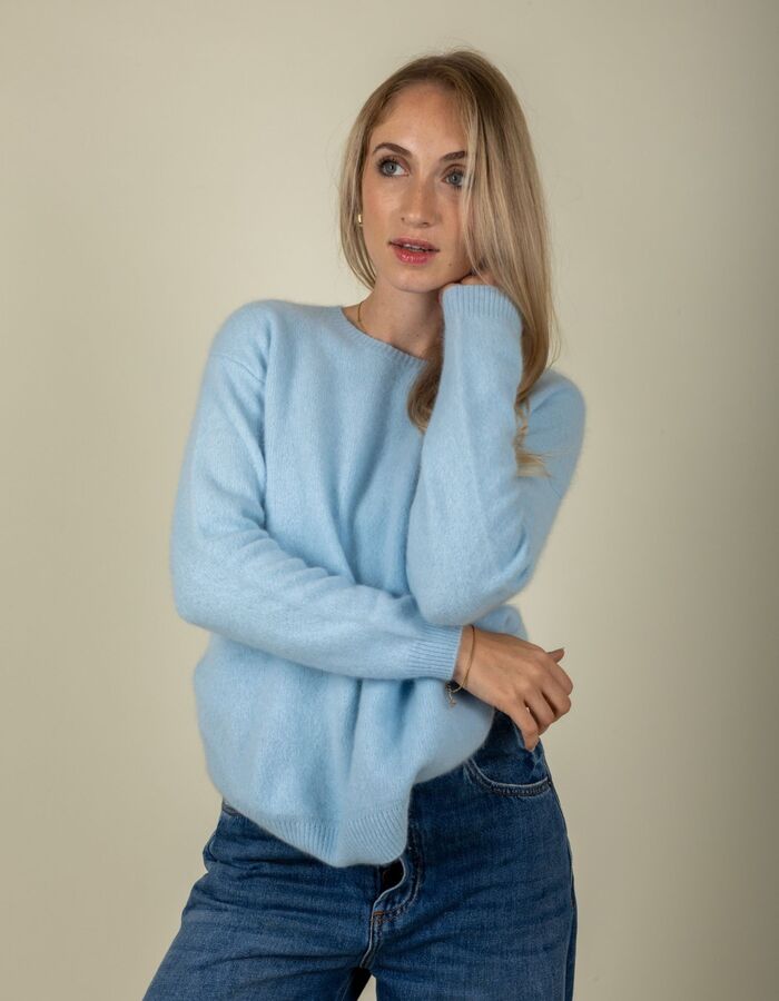 Esthème O. pull blauw