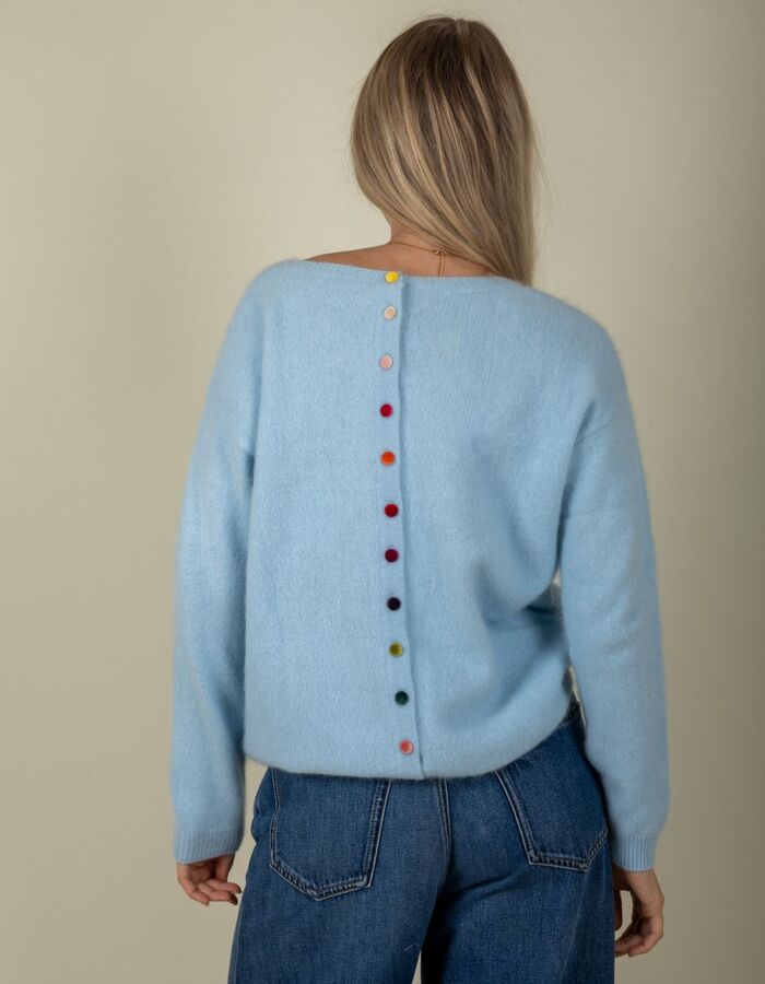 Esthème O. pull blauw