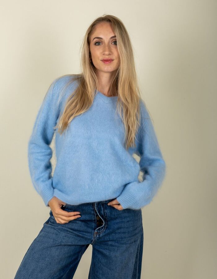 Esthème O. pull blauw