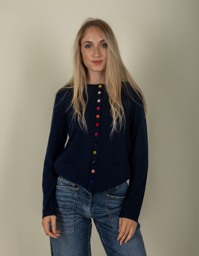 Esthème O. pull blauw