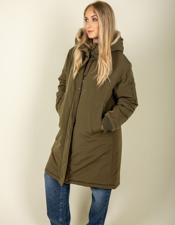 Creenstone jas groen