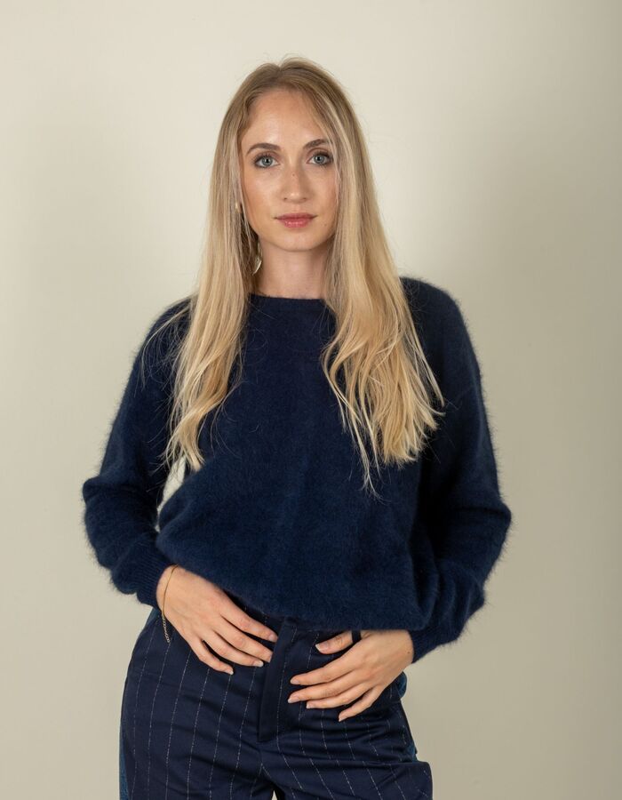 Esthème O. pull blauw
