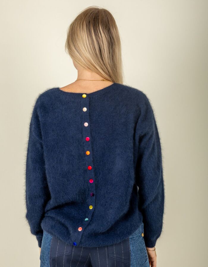 Esthème O. pull blauw