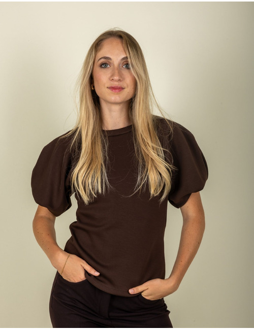 Rinascimento t-shirt bruin