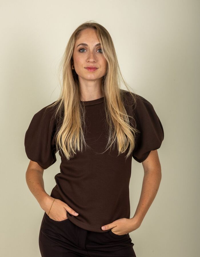 Rinascimento t-shirt bruin