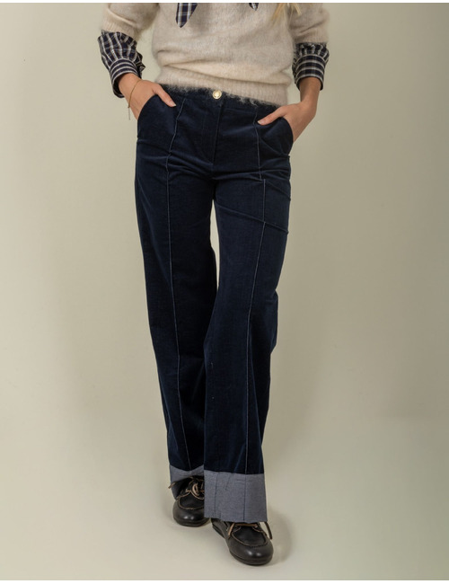 Rinascimento broek blauw