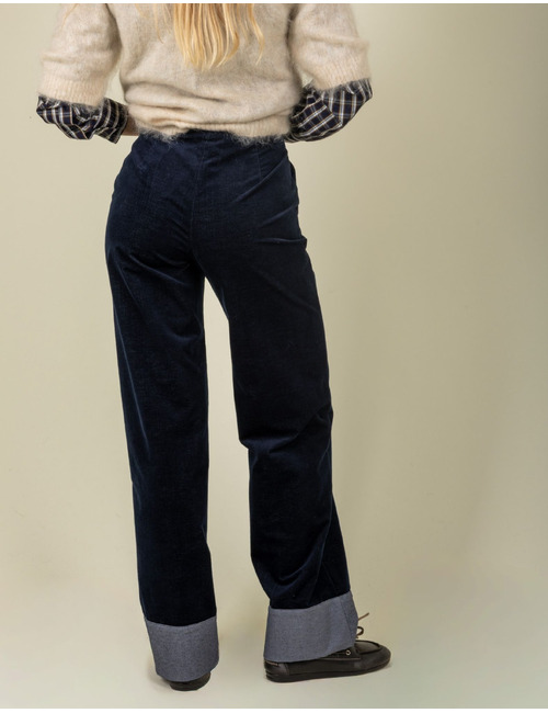 Rinascimento broek blauw