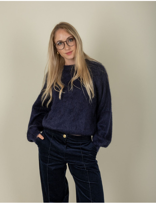 Senso pull blauw