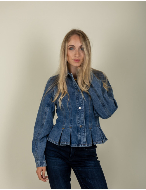 Neo Noir jas blauw