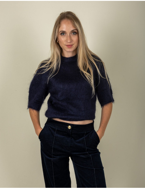 Senso pull blauw
