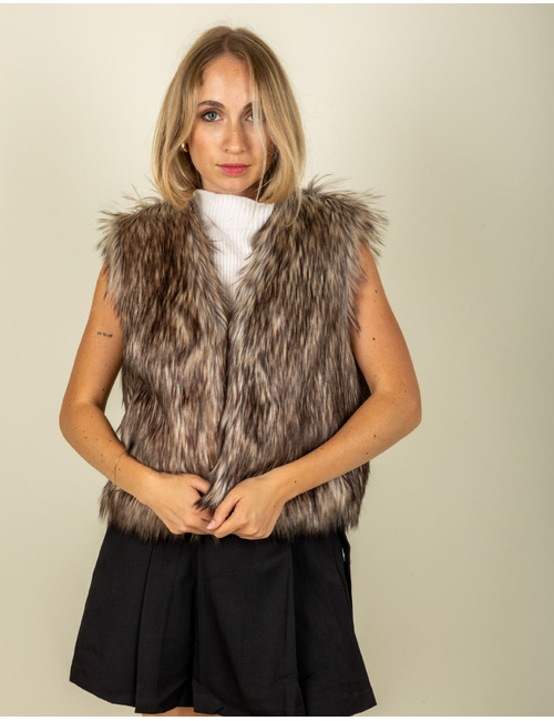 Senso gilet bruin