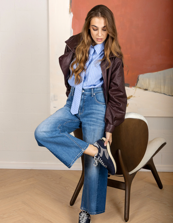 Burgundy Blues - Winterlook