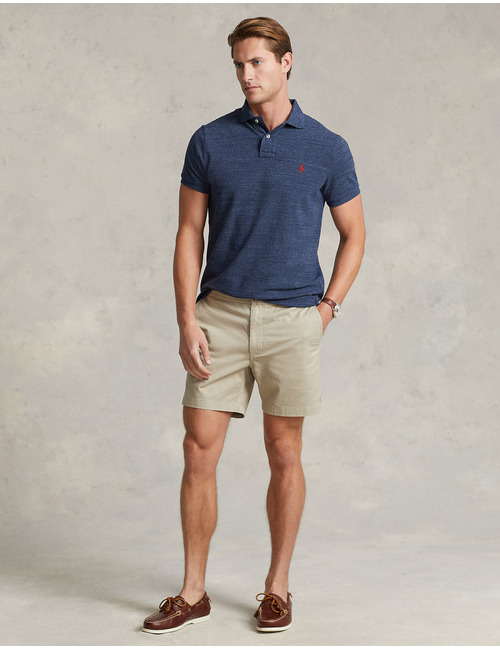 Slim fit mesh Polo shirt