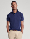 Slim Fit Mesh Polo Shirt