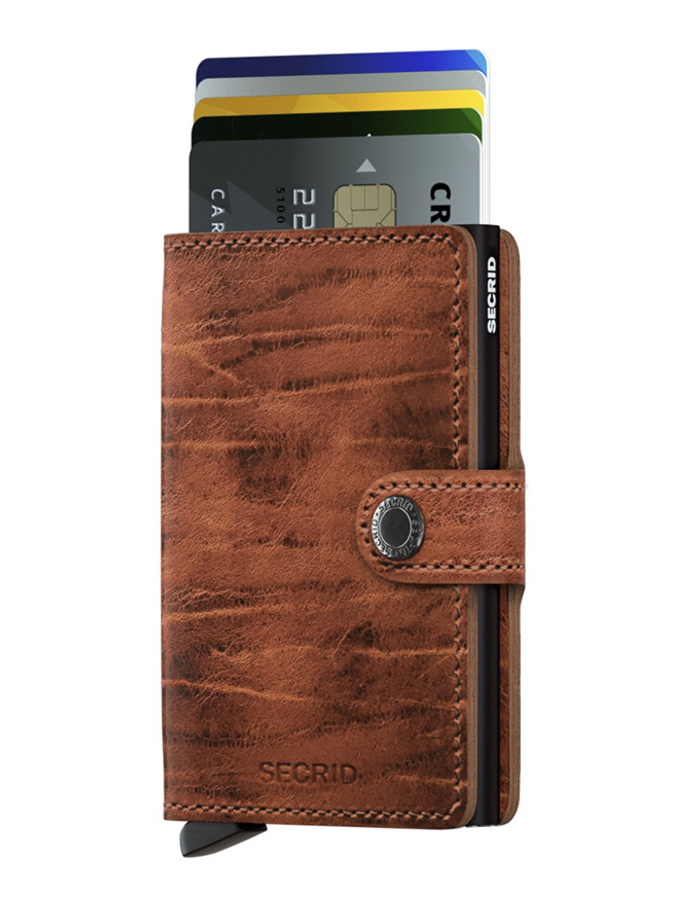 Miniwallet Dutch Martin Whiskey bruin