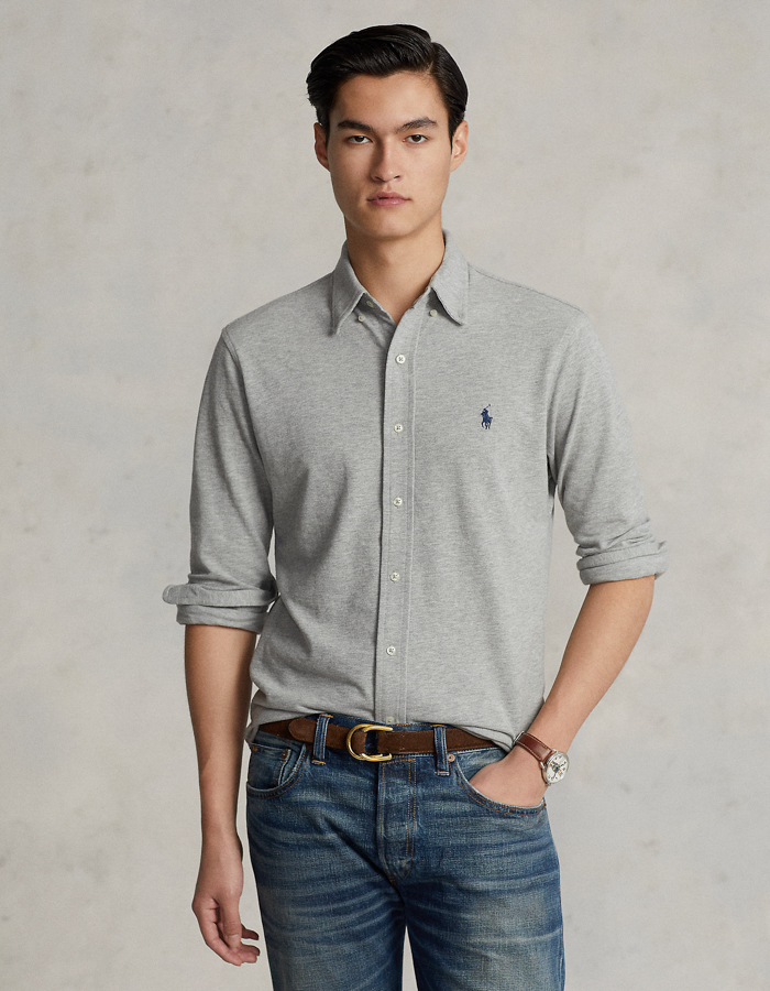 Featherweight mesh overhemd  