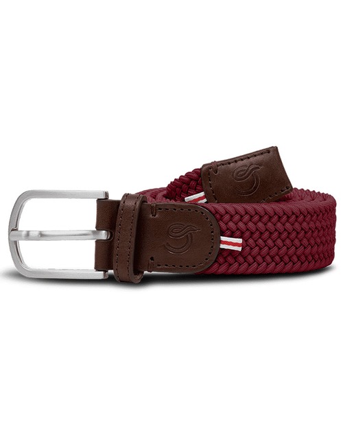 The Mono Bordeaux elastische riem