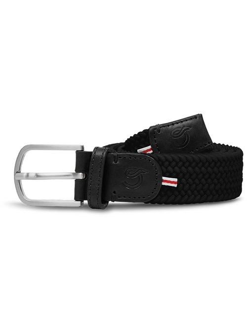 The Mono London zwarte elastische riem