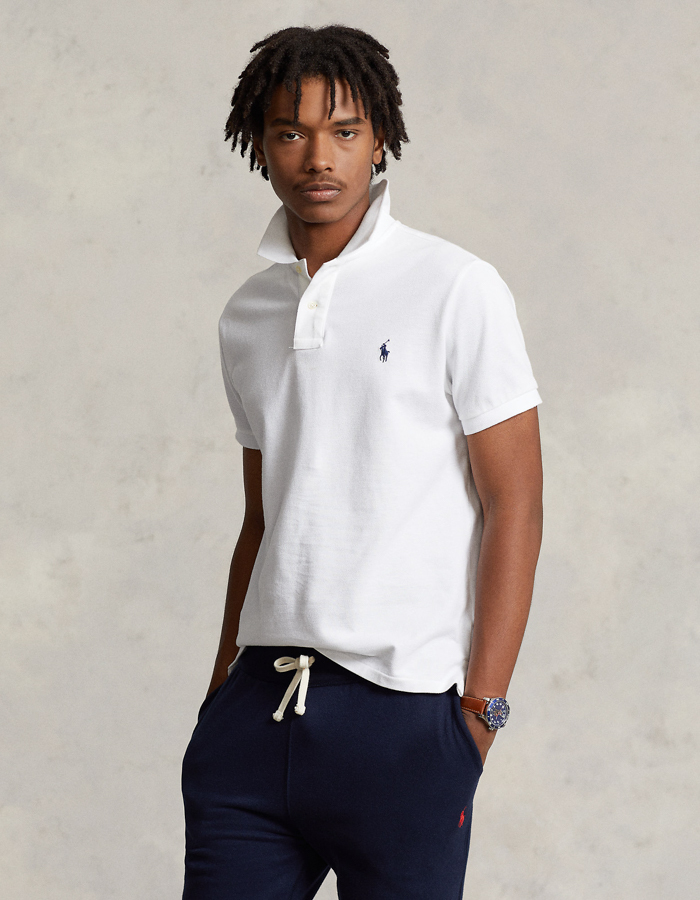 Slim fit mesh Polo shirt