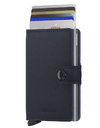 Miniwallet saffiano blauw