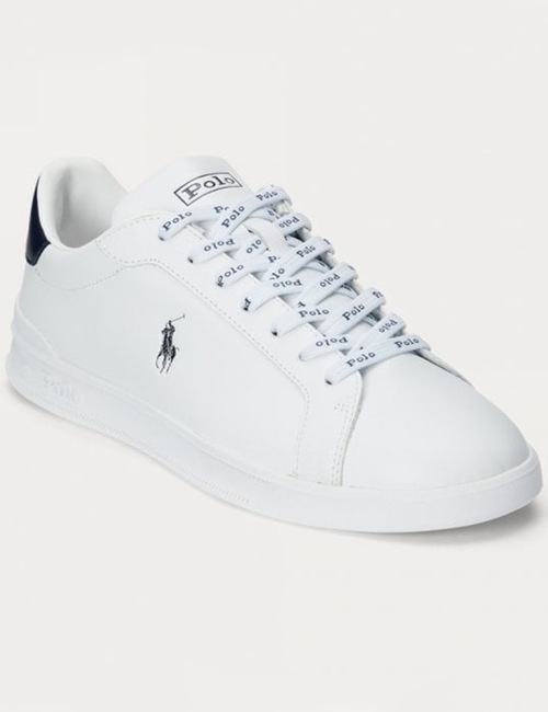 Wit ralph lauren sneaker bij Fashion Team | 809829824003 | Gratis levering
