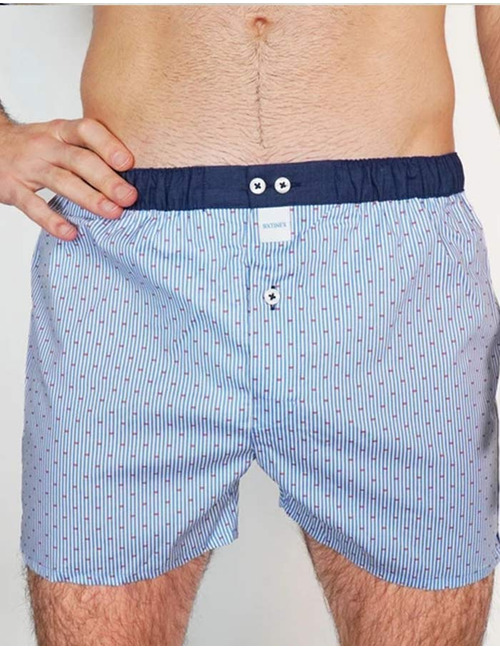 Sixtine's boxershort blauw