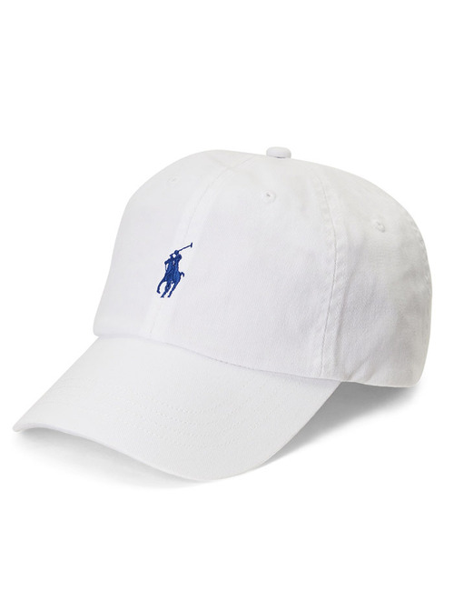 Polo baseballpet met geborduurde Pony en Better Cotton™ twill