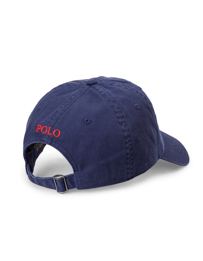 Polo baseballpet met geborduurde Pony en Better Cotton™ twill