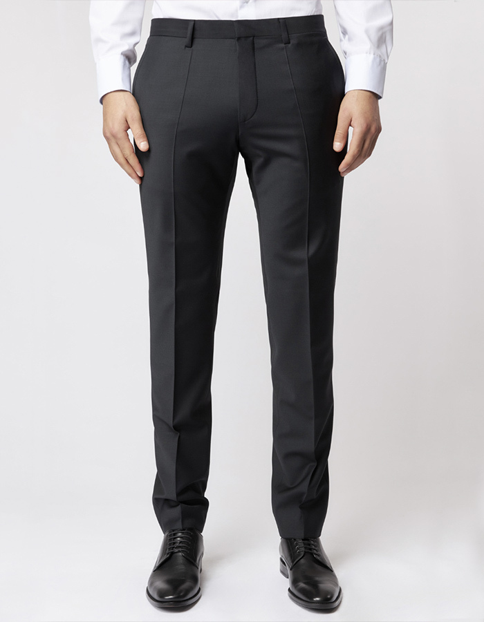 Kostuumbroek Slim Fit 5038 Bi-Stretch Zwart  