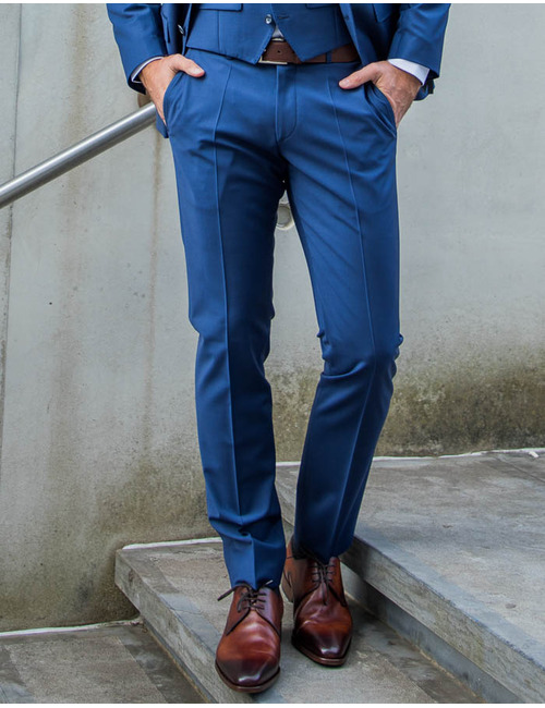 Kostuumbroek Slim Fit Virgin Wool 5036