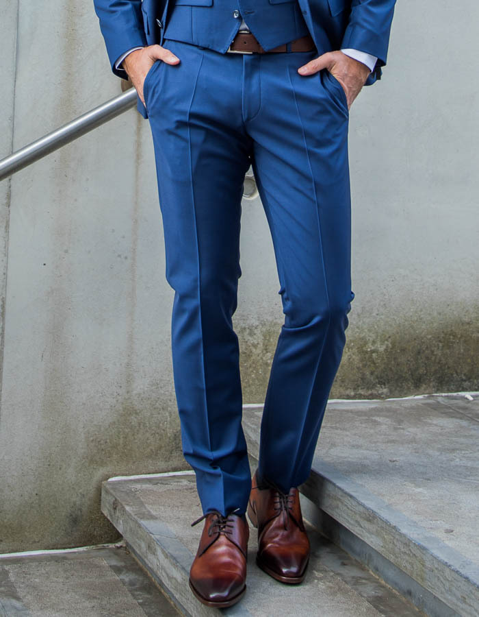 Kostuumbroek Slim Fit Virgin Wool 5036