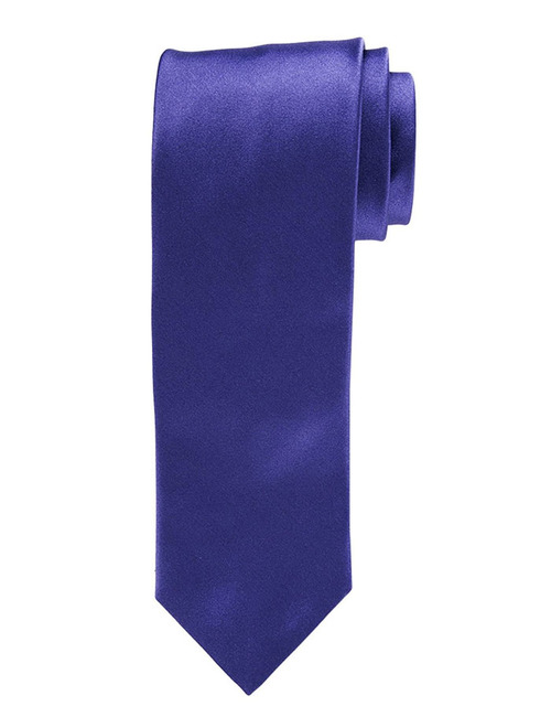 Purple Royal Satin-Silk Tie